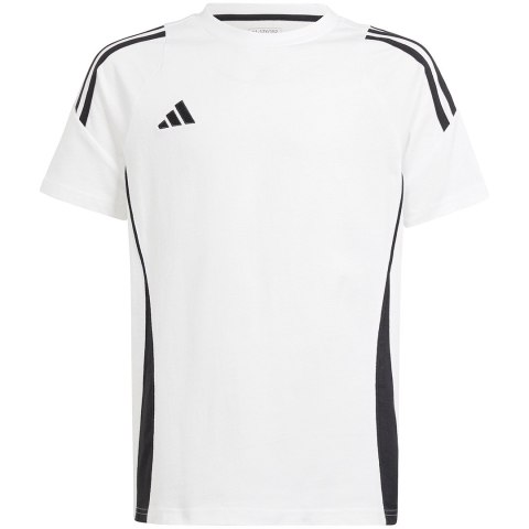 Koszulka dla dzieci adidas Tiro 24 Sweat biała IR9358 Adidas teamwear Koszulka dla dzieci adidas Tiro 24 Sweat biała IR9358 Adidas teamwear