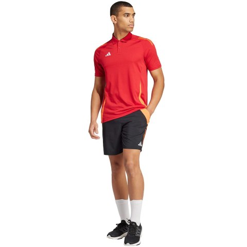 Koszulka męska adidas Tiro 24 Competition Polo czerwona IR7563 Adidas teamwear Koszulka męska adidas Tiro 24 Competition Polo czerwona IR7563 Adidas teamwear