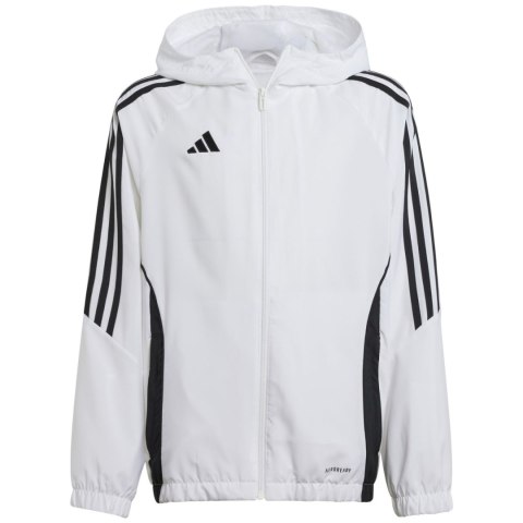Kurtka dla dzieci adidas Tiro 24 biała IM8799 Adidas teamwear Kurtka dla dzieci adidas Tiro 24 biała IM8799 Adidas teamwear