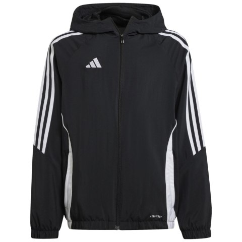 Kurtka dla dzieci adidas Tiro 24 czarna IM8798 Adidas teamwear Kurtka dla dzieci adidas Tiro 24 czarna IM8798 Adidas teamwear