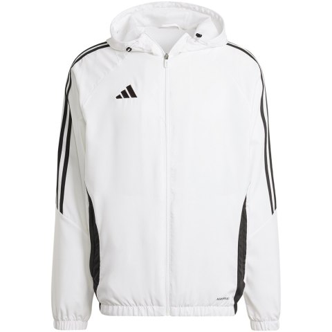 Kurtka męska adidas Tiro 24 biała IM8808 Adidas teamwear Kurtka męska adidas Tiro 24 biała IM8808 Adidas teamwear