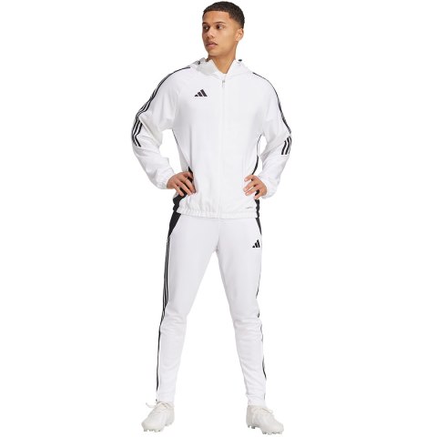Kurtka męska adidas Tiro 24 biała IM8808 Adidas teamwear Kurtka męska adidas Tiro 24 biała IM8808 Adidas teamwear