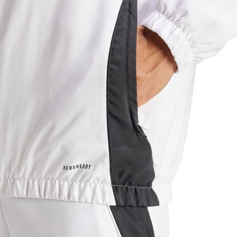 Kurtka męska adidas Tiro 24 biała IM8808 Adidas teamwear Kurtka męska adidas Tiro 24 biała IM8808 Adidas teamwear