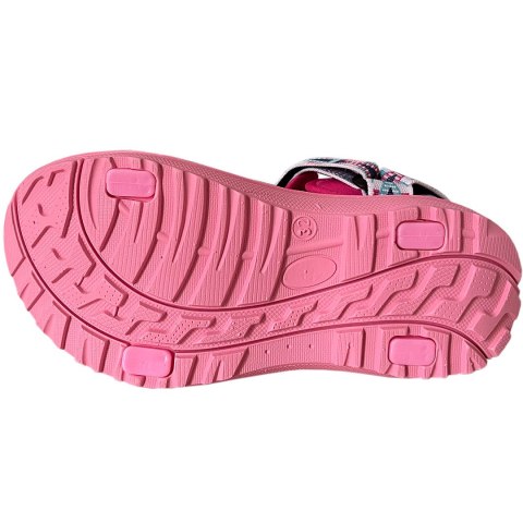 Sandały dla dzieci Lee Cooper różowo-niebieskie LCW-24-34-2600K Lee Cooper Sandały dla dzieci Lee Cooper różowo-niebieskie LCW-24-34-2600K Lee Cooper