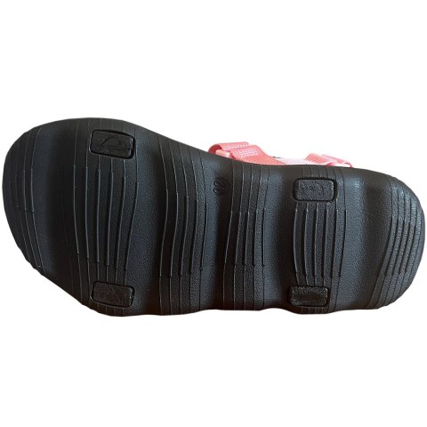 Sandały dla dzieci Lee Cooper szaro-różowe LCW-24-34-2603K Lee Cooper Sandały dla dzieci Lee Cooper szaro-różowe LCW-24-34-2603K Lee Cooper