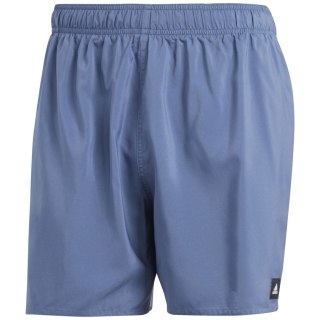 Spodenki kąpielowe męskie adidas Solid CLX Short-Length niebieskie IR6221 Adidas