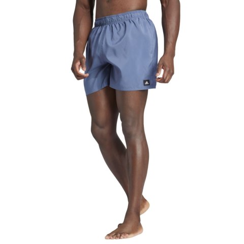 Spodenki kąpielowe męskie adidas Solid CLX Short-Length niebieskie IR6221 Adidas Spodenki kąpielowe męskie adidas Solid CLX Short-Length niebieskie IR6221 Adidas