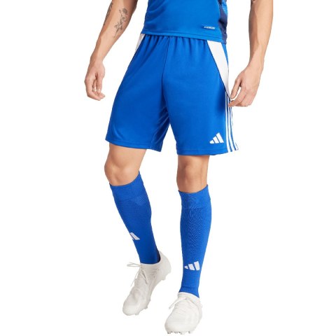 Spodenki męskie adidas Tiro 24 niebieskie IR9378 Adidas teamwear Spodenki męskie adidas Tiro 24 niebieskie IR9378 Adidas teamwear