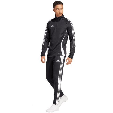Spodnie męskie adidas Tiro 24 Slim Training czarne IP1953 Adidas teamwear Spodnie męskie adidas Tiro 24 Slim Training czarne IP1953 Adidas teamwear