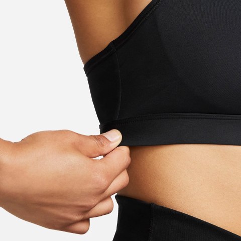 Stanik sportowy Nike Swoosh Nesium Support czarny DX6821 010 Nike Team Stanik sportowy Nike Swoosh Nesium Support czarny DX6821 010 Nike Team