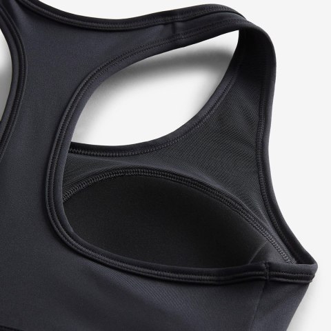 Stanik sportowy Nike Swoosh Nesium Support czarny DX6821 010 Nike Team Stanik sportowy Nike Swoosh Nesium Support czarny DX6821 010 Nike Team