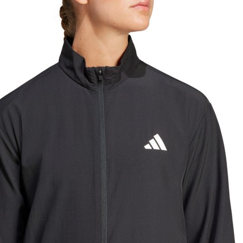 Kurtka damska adidas Train Essentials 3-Stripes czarno-biała JD6539 2XL Adidas
