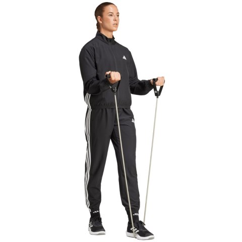 Kurtka damska adidas Train Essentials 3-Stripes czarno-biała JD6539 L Adidas