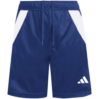 Spodenki dla dzieci adidas Tiro 24 Training granatowo-białe IS1003 140cm Adidas teamwear