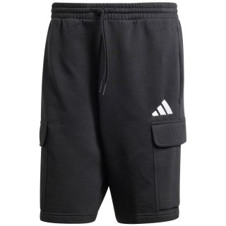 Spodenki męskie adidas Essentials Feelcozy Fleece Cargo czarne JE3869 S Adidas
