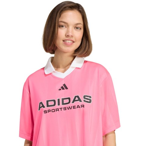 Koszulka damska adidas Tiro Q4 różowa JN2747 L Adidas