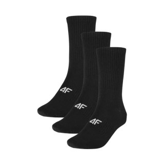 Skarpety męskie 4F M478 3pak głęboka czerń 4FWMM00USOCM478 20S 39-42 4F