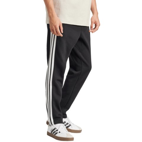 Spodnie męskie adidas Essentials 3-Stripes Fleece czarne JD1854 S Adidas