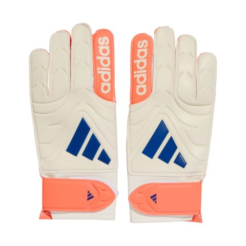 Rękawice bramkarskie adidas Copa Glove Club biało-pomarańczowe JN5339 8,5 Adidas
