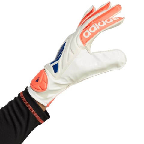 Rękawice bramkarskie adidas Copa Glove Club biało-pomarańczowe JN5339 8,5 Adidas