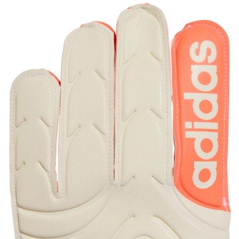 Rękawice bramkarskie adidas Copa Glove Club biało-pomarańczowe JN5339 8,5 Adidas
