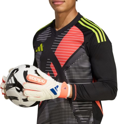 Rękawice bramkarskie adidas Copa Glove Club biało-pomarańczowe JN5339 8,5 Adidas