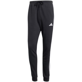 Spodnie męskie adidas Essential 3-Stripes French Terry czarne JD1881 M Adidas