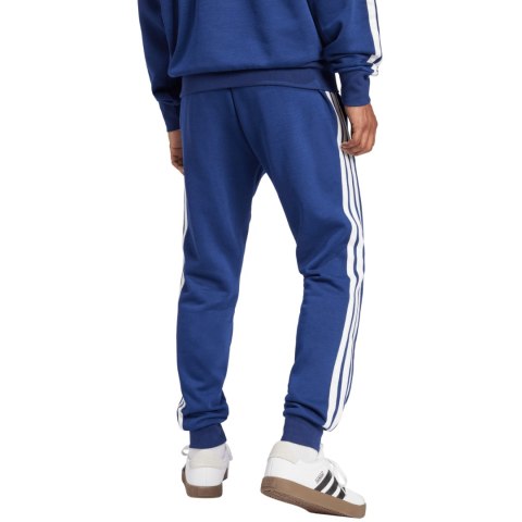 Spodnie męskie adidas Essentials 3-Stripes Fleece niebieskie JD1859 M Adidas
