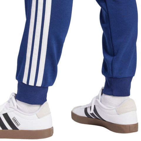 Spodnie męskie adidas Essentials 3-Stripes Fleece niebieskie JD1859 M Adidas