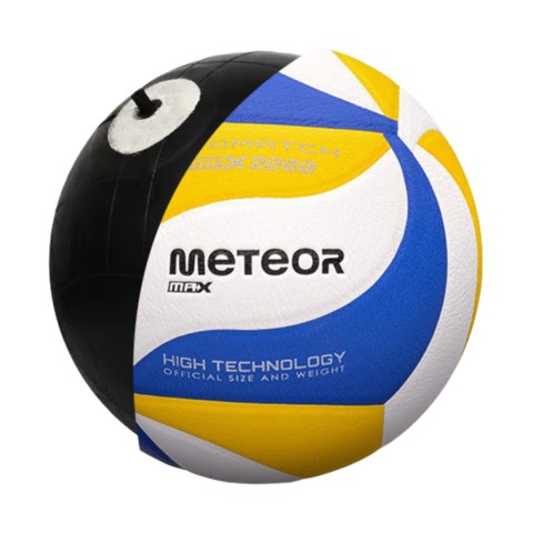 Piłka siatkowa Meteor Max 2000 niebiesko-żółto-biała 17409 5 Meteor