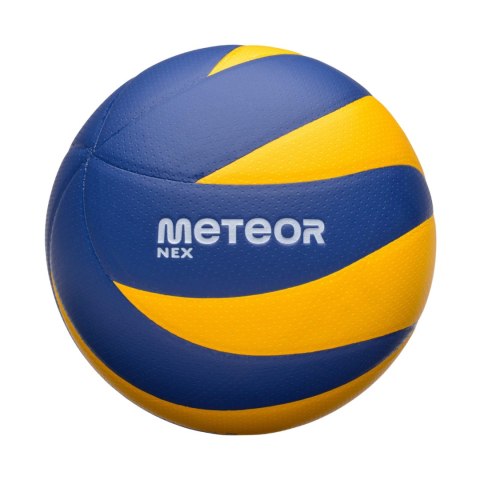 Piłka siatkowa Meteor Nex żółto-niebieska 17408 5 Meteor