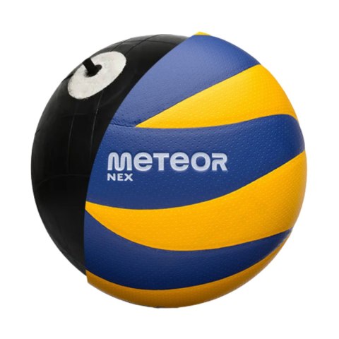 Piłka siatkowa Meteor Nex żółto-niebieska 17408 5 Meteor