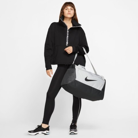 Torba Nike Brasilia S Duffel 9.0 szaro-czarna BA5957 077 Nike