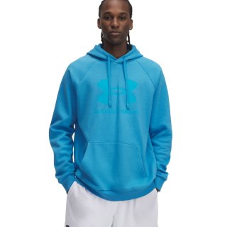 Bluza męska Under Armour Rival Fleece Logo HD niebieska 1379758 452 2XL Under Armour