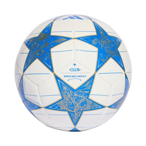 Piłka nożna adidas UCL Club 25/26 League Stage biało-niebieska KA0070 4 Adidas teamwear
