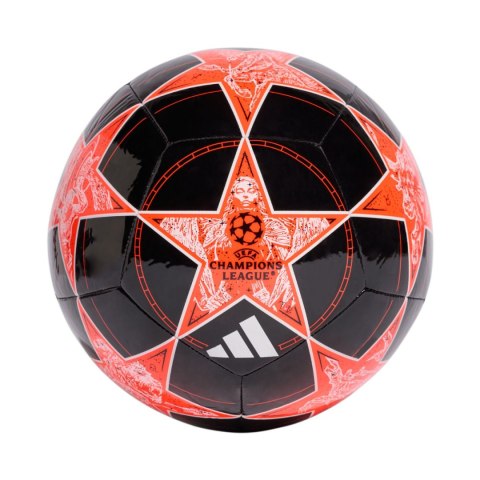 Piłka nożna adidas UCL Club 25/26 League Stage czarno-pomarańczowa JP1538 4 Adidas teamwear