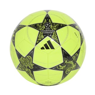 Piłka nożna adidas UCL Club 25/26 League Stage żółto-czarna JP1537 4 Adidas teamwear