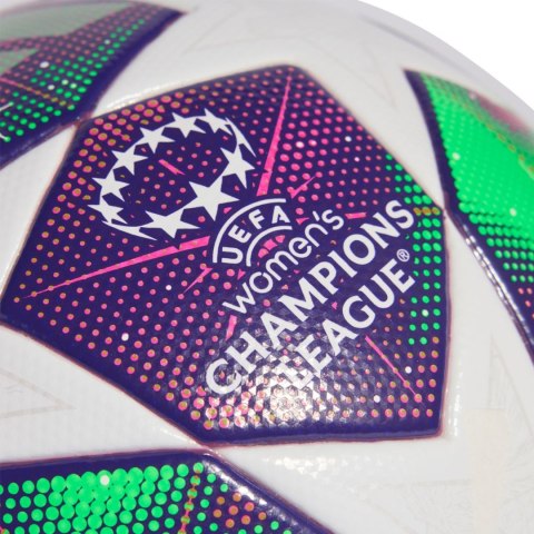Piłka nożna adidas W UCL 25/26 League Stage League fioletowo-zielono-biała JP1576 5 Adidas teamwear