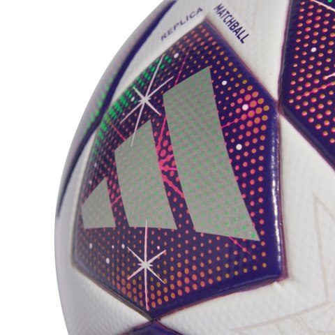 Piłka nożna adidas W UCL 25/26 League Stage League fioletowo-zielono-biała JP1576 5 Adidas teamwear