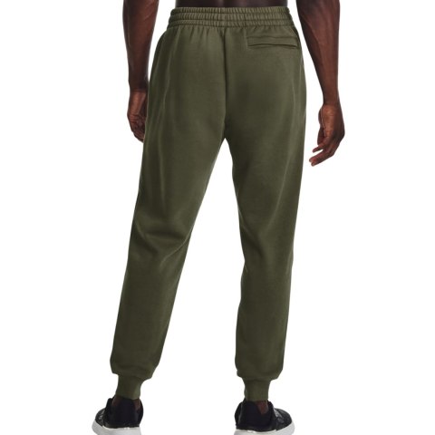 Spodnie męskie Under Armour Rival Fleece Joggers oliwkowe 1379774 390 2XL Under Armour