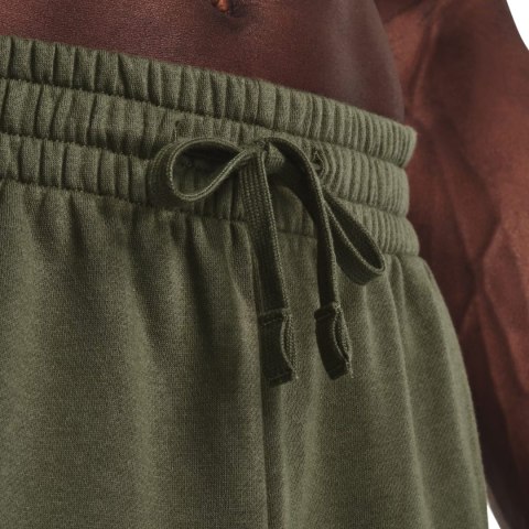 Spodnie męskie Under Armour Rival Fleece Joggers oliwkowe 1379774 390 M Under Armour