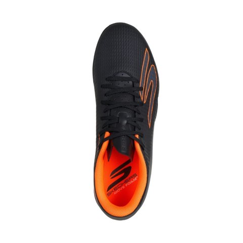 Buty piłkarskie Skechers Gold TF SKX_2 czarno-pomarańczowe 252124 BKOR 41 Skechers