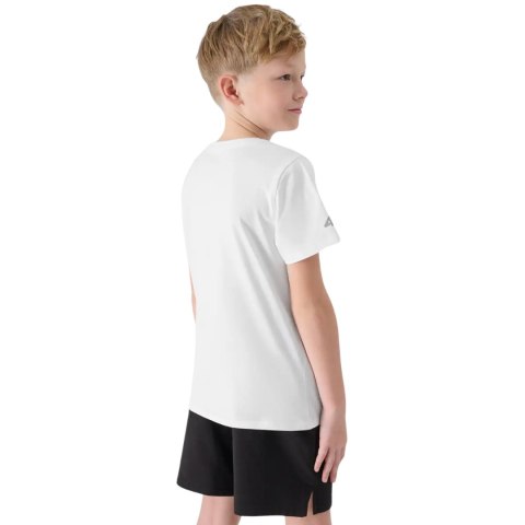 Komplet dla chłopca 4F koszulka, spodenki, worek M085 głęboka czerń 4FJWAW25TAPSM085 20S 134-140cm 4F