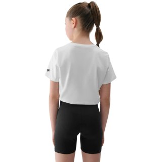 Komplet dla dziewczynki 4F koszulka, spodenki, worek F082 głęboka czerń 4FJWAW25TAPSF082 20S 146-152cm 4F
