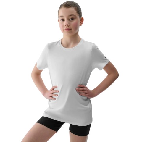 Komplet dla dziewczynki 4F koszulka, spodenki, worek F082 głęboka czerń 4FJWAW25TAPSF082 20S 146-152cm 4F