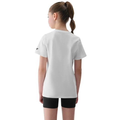 Komplet dla dziewczynki 4F koszulka, spodenki, worek F082 głęboka czerń 4FJWAW25TAPSF082 20S 146-152cm 4F