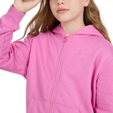 Bluza dla dziewczynki 4F F1952 różowa 4FJWAW25TSWSF1952 54S 146cm 4F