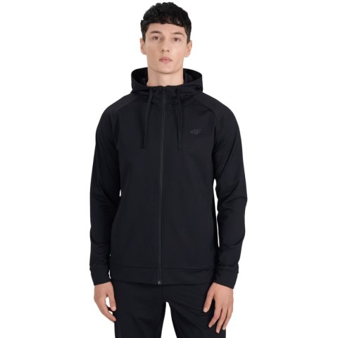 Bluza męska 4F FNK M654 głęboka czerń 4FWMM00TFSWM654 20S 2XL 4F