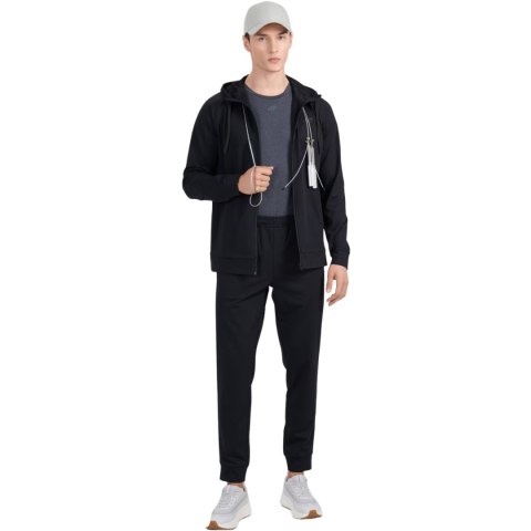 Bluza męska 4F FNK M654 głęboka czerń 4FWMM00TFSWM654 20S 2XL 4F