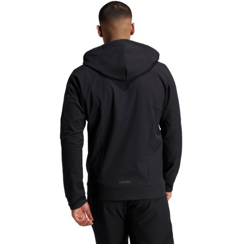 Bluza męska adidas Designed for Training COLD.RDY Full-Zip Hoodie czarna IN5607 M Adidas